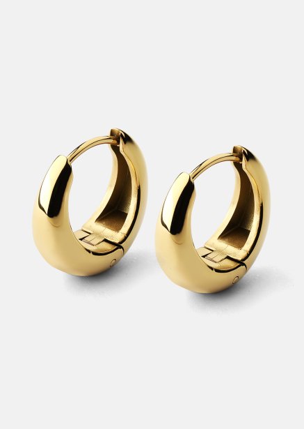 Earrings Bold Mini – 18k Gold Plated