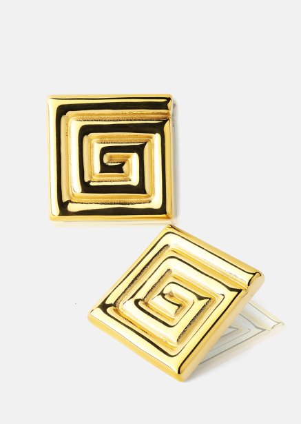 Earring Geometric Glow - 18k Gold Plated