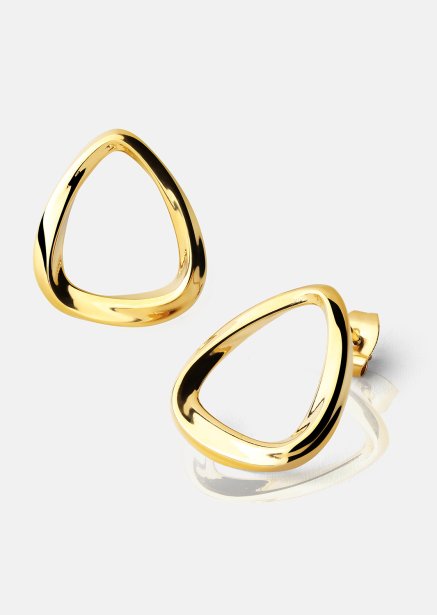 Earrings Flow – 18k Gold Plated