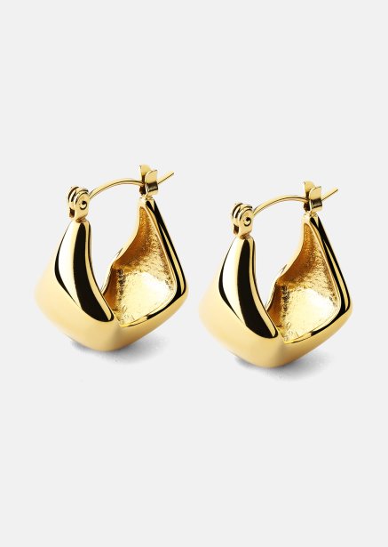 Earrings Glow Hoop – 18k Gold Plated