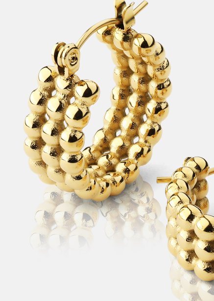 Earrings Sfera – 18k Gold Plated