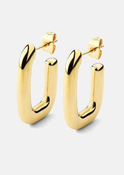 Earring Golden Flow - 18k Gold Plated