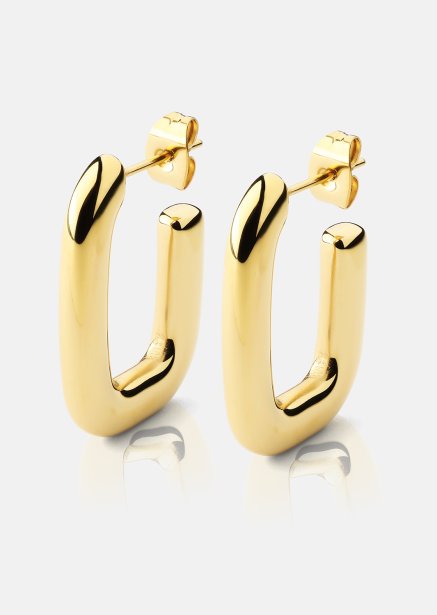 Earring Golden Flow - 18k Gold Plated