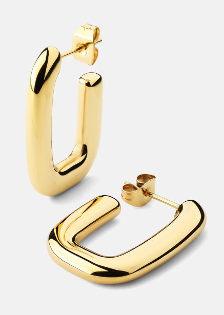 Earring Golden Flow - 18k Gold Plated