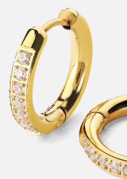 Earrings Golden Spark – 18k Gold Plated