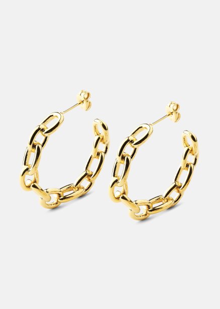 Earring Chain Bold - 18k Gold Plated