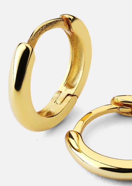Earrings Mini Hoops - 18k Gold Plated