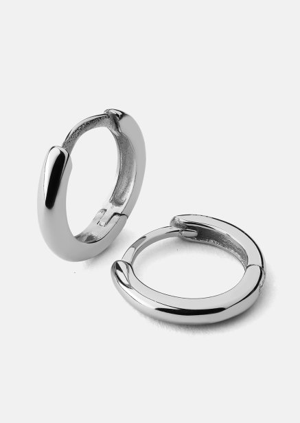Earrings Mini Hoops - Silver Plated