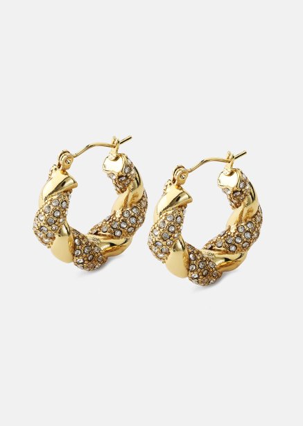 Earrings Glam Hoops - 18k Gold Plated