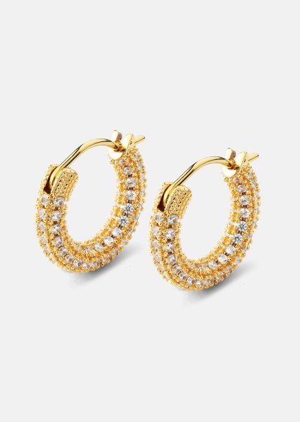 Elegans Earrings - 18k Gold Plated