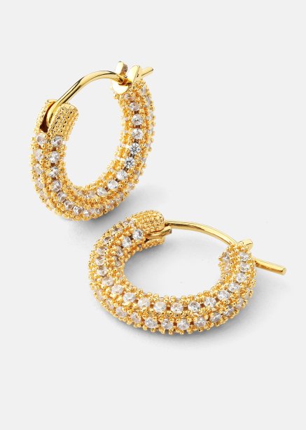 Elegans Earrings - 18k Gold Plated