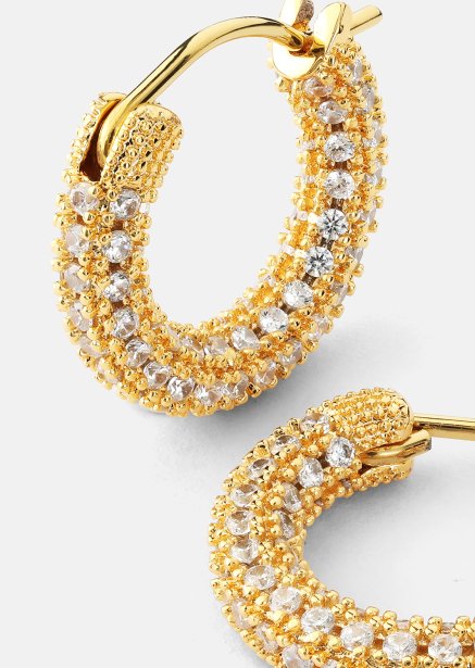 Elegans Earrings - 18k Gold Plated