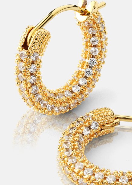 Elegans Earrings - 18k Gold Plated