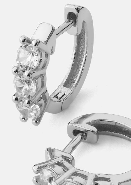 Earrings Cirvia Spark - Silver Plated