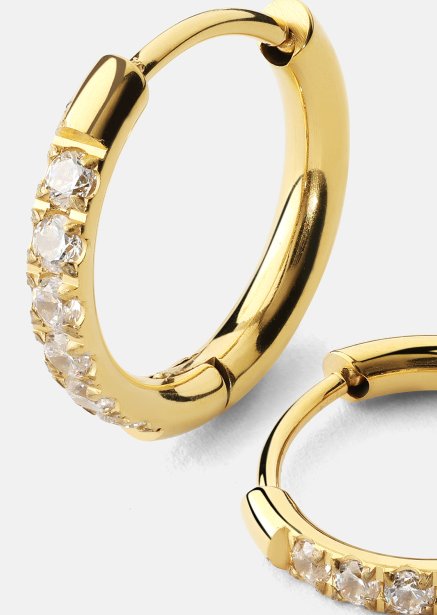 Pendant Lumira Halo - 18k Gold Plated