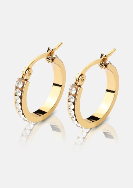 Earrings CrystalGlow - 18k Gold Plated