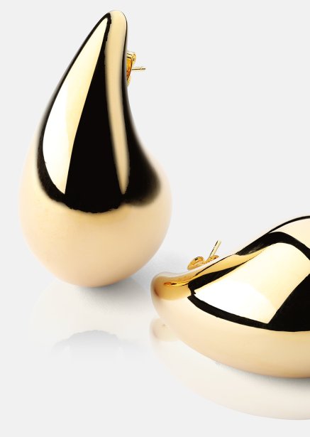 Earring Liquid Glow - 18k Gold Plated