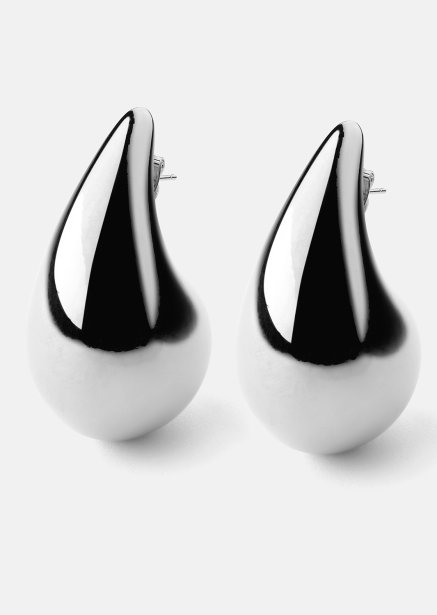Earring Liquid Glow - Silver Plated