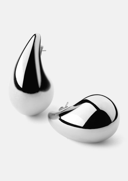 Earring Liquid Glow - Silver Plated