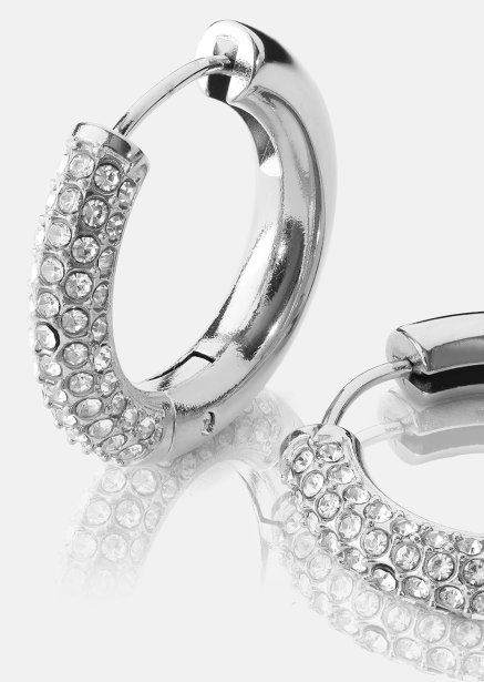 Creolen Earrings – Silver Plated