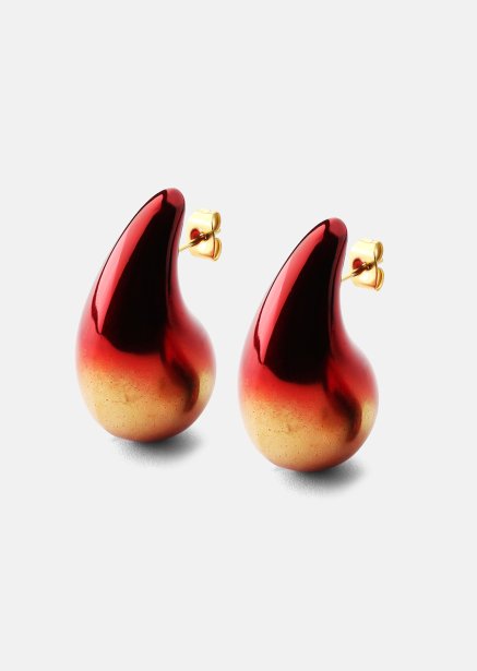 Earrings Verdé Glow– 18k Gold Plated