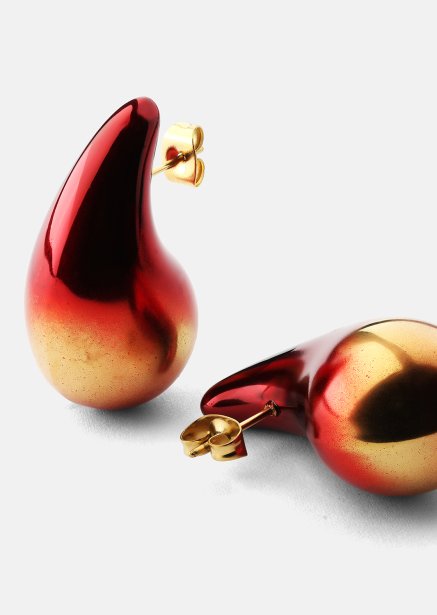 Earrings Verdé Glow– 18k Gold Plated