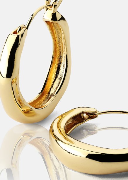 Earring Mila Hoops - 18k Gold Plated