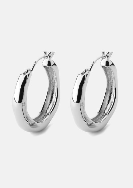 Earring Mila Hoops - Silver Plated