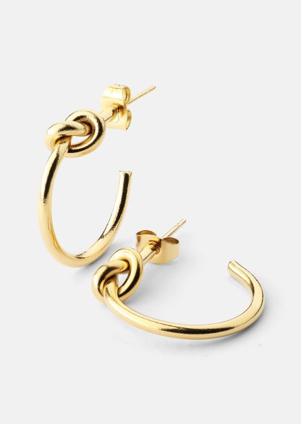 Loop Earrings – 18k Gold Plated
