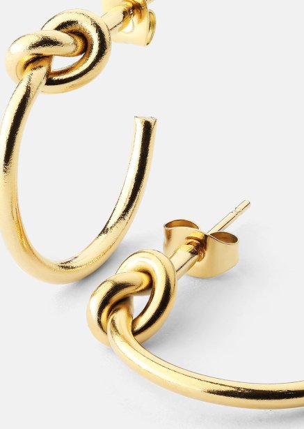 Loop Earrings – 18k Gold Plated