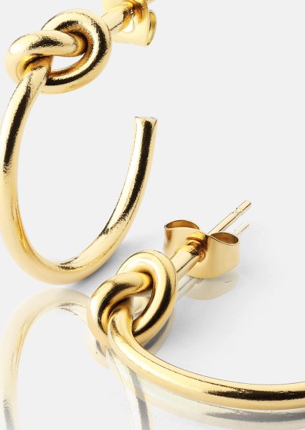 Loop Earrings – 18k Gold Plated