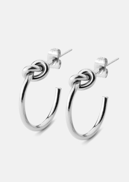 Loop Earrings – Silver Plated