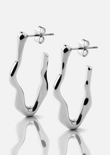 Flow Earrings – Silver Plated
