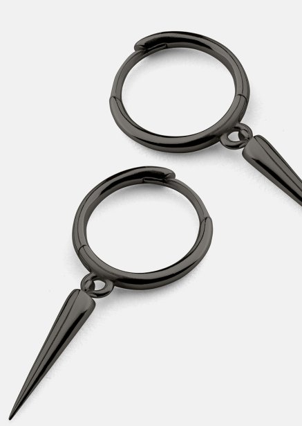 Spira Earrings - Black