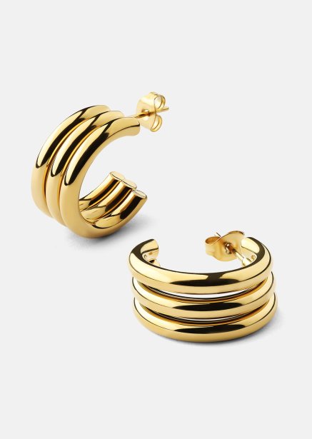 Riflia Earrings - 18k Gold Plated
