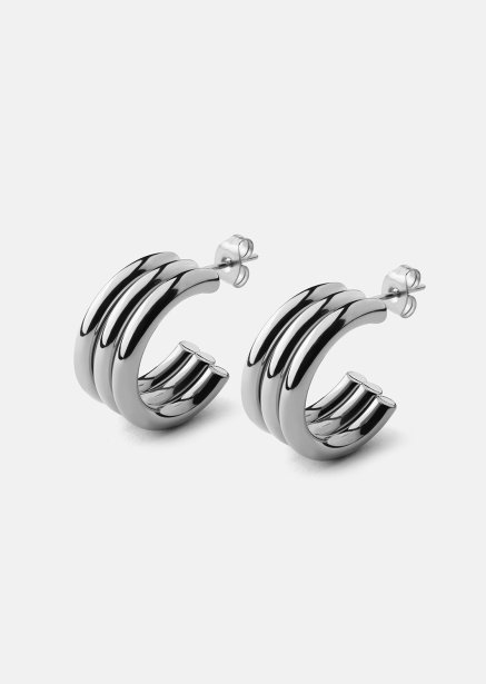 Riflia Earrings - Silver Plated