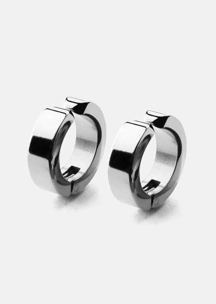 Earring Petite Hoop- Silver Plated