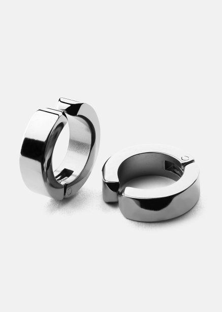 Earring Petite Hoop- Silver Plated
