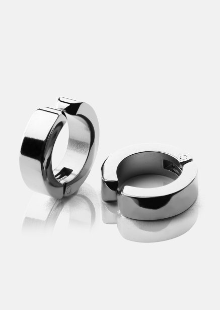Earring Petite Hoop- Silver Plated