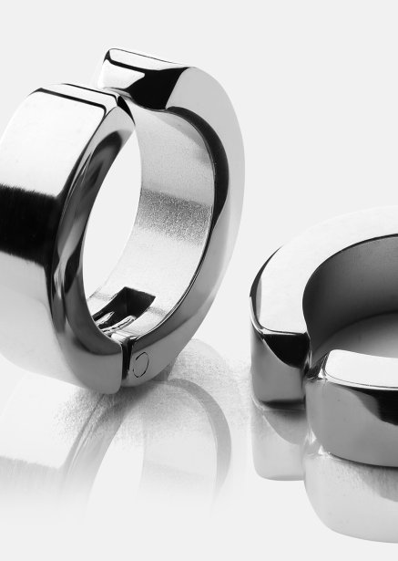 Earring Petite Hoop- Silver Plated