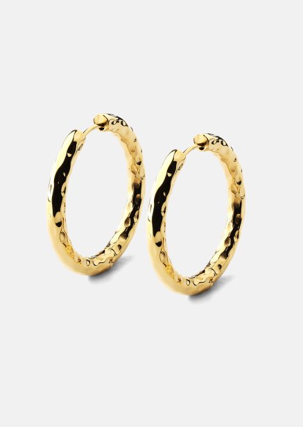 Earring Everyday Hoops - 18k Gold Plated