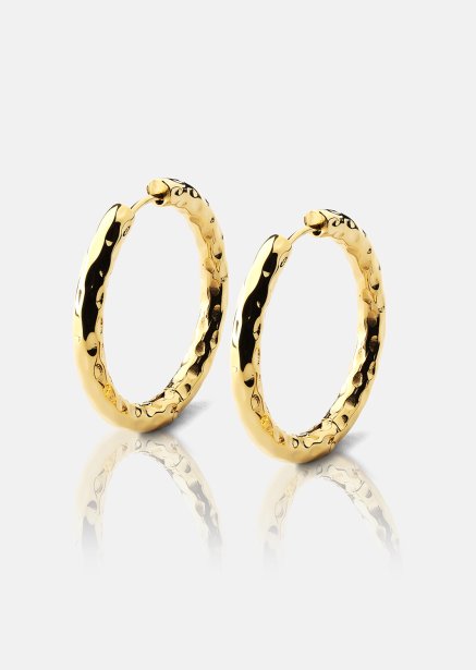 Earring Everyday Hoops - 18k Gold Plated
