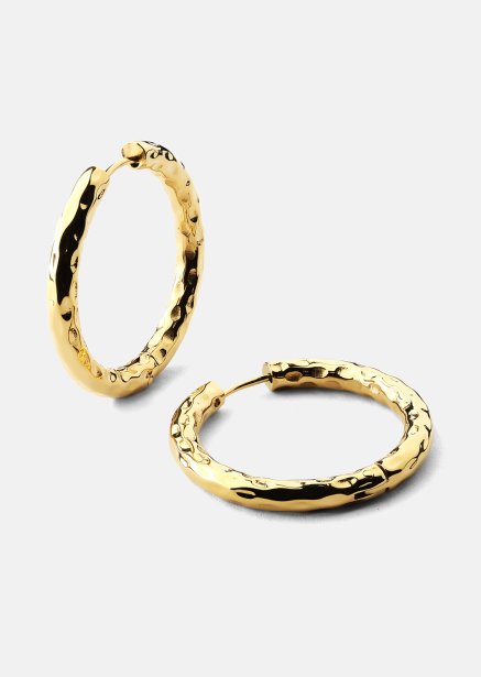 Earring Everyday Hoops - 18k Gold Plated