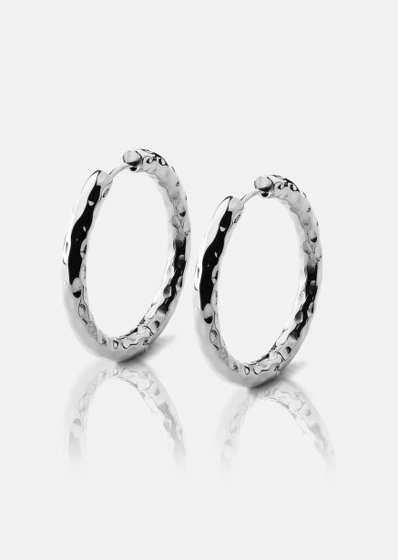 Earring Everyday Hoops - Silver Plated