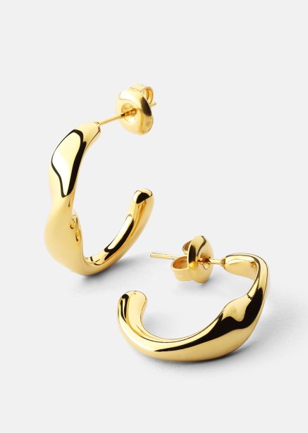 Earrings Flow Gleam - 18k Gold Plated