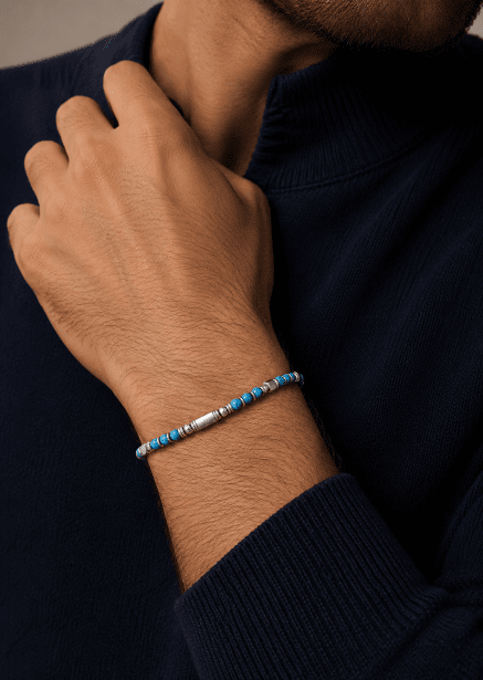 Beaded Bracelet Azure Valor