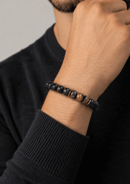 Beaded Bracelet Ebon Valor