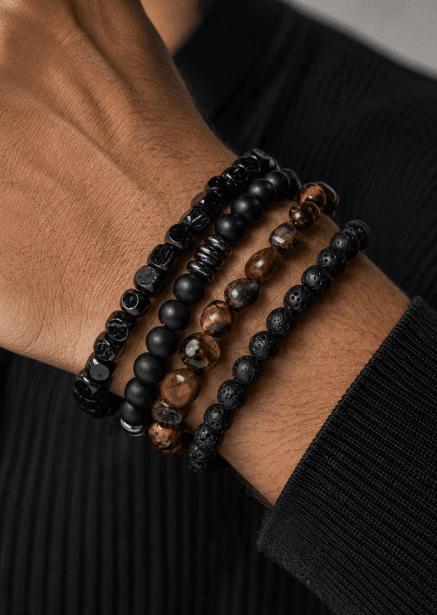 Beaded Bracelet Granite Realm
