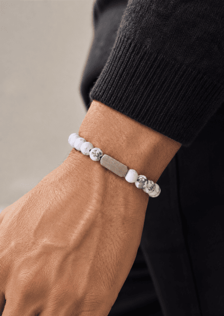 Beaded Bracelet Marble Echo