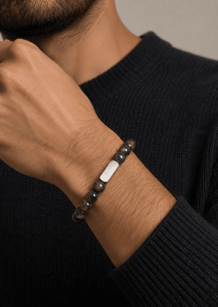 Beaded Bracelet Onyx Fusion